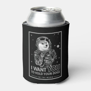 Enfriador De Latas Dogecoin Doge Te Quiero A La Luna Crypto Gracioso