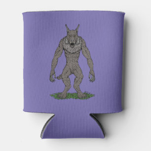 Enfriador De Latas Dogman Cryptid o Werewolf