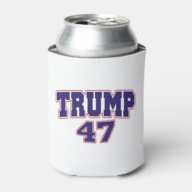 Enfriador De Latas Donald Trump 47 (Lata Anverso)