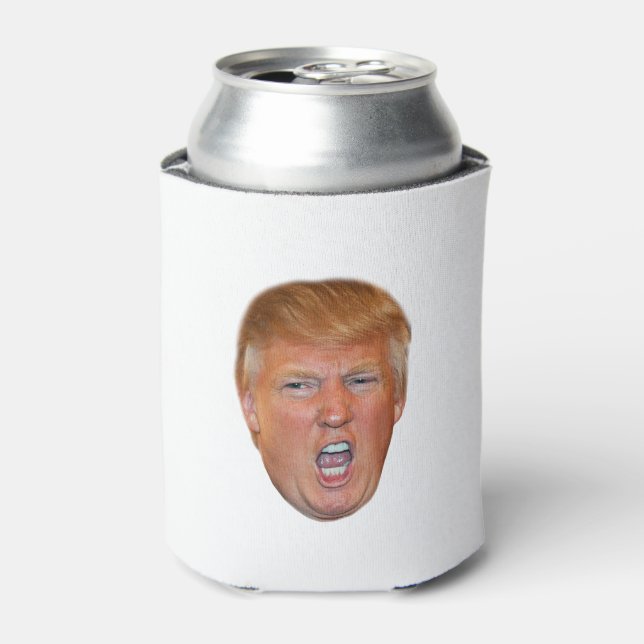 Enfriador De Latas Donald Trump flotante (Lata Anverso)