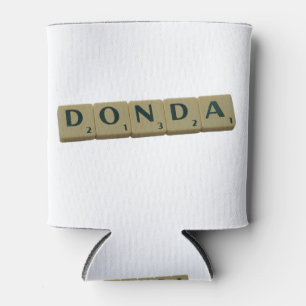 Enfriador De Latas Donda Letras en mosaico