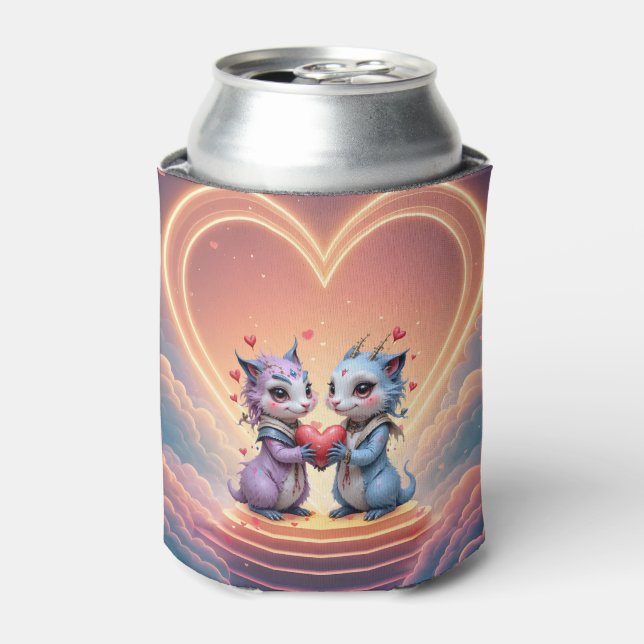 Enfriador De Latas Donde Dos Almas Eligen Para Siempre  (Lata Anverso)