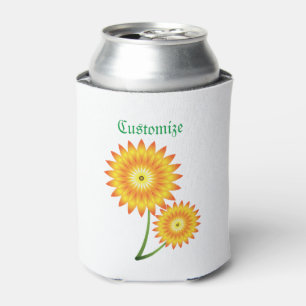 Enfriador De Latas Dos plantas de girasol Thunder_Cove