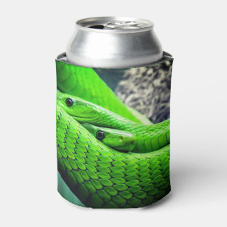 Enfriador De Latas Dos serpientes verdes
