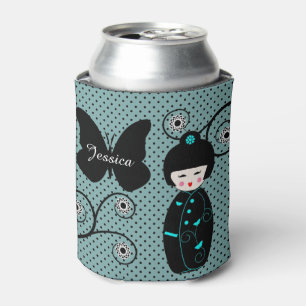 Enfriador De Latas Dot japonés de polka personalizado