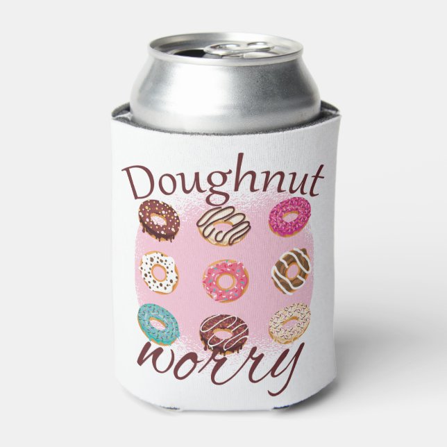 Enfriador De Latas Doughnut Worry (Lata Anverso)