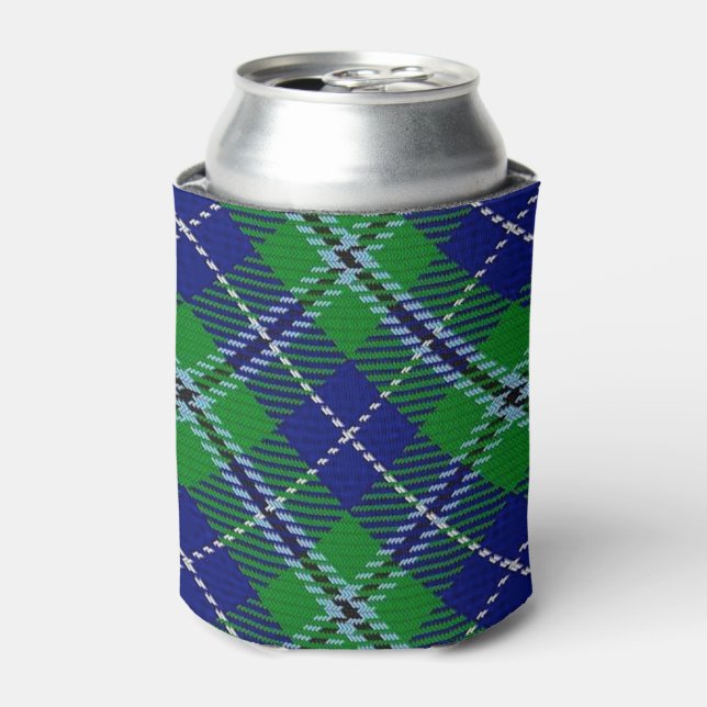 Enfriador De Latas Douglas Tartan Refrigerador de bebidas (Lata Anverso)