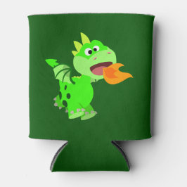 Enfriador De Latas Dragón bebé Personalizado que escupe incendios