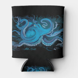 Enfriador De Latas Dragon Tako Octopus coozie para el portador de cer