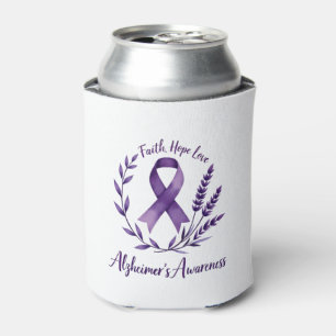 Enfriador De Latas Dragonfly de Concientización sobre el Alzheimer Fe