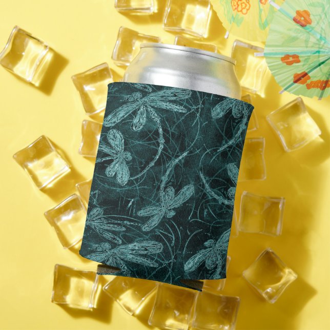 Enfriador De Latas Dragonfly Disco Midnight Blue (Verano in situ)