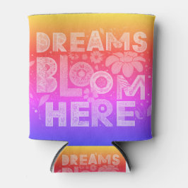 Enfriador De Latas Dreams Bloom Here Cooler