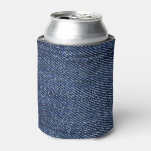 Enfriador De Latas Dril de algodón azul profundo