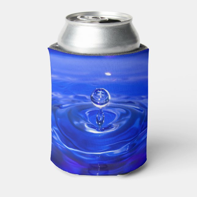 Enfriador De Latas Droplet de agua azul de Guay (Reverso de la lata)