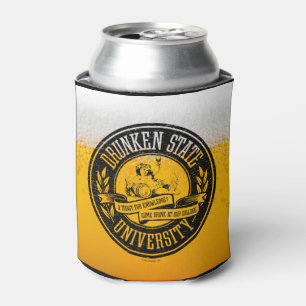 Enfriador De Latas Drunken State University Can Cooler
