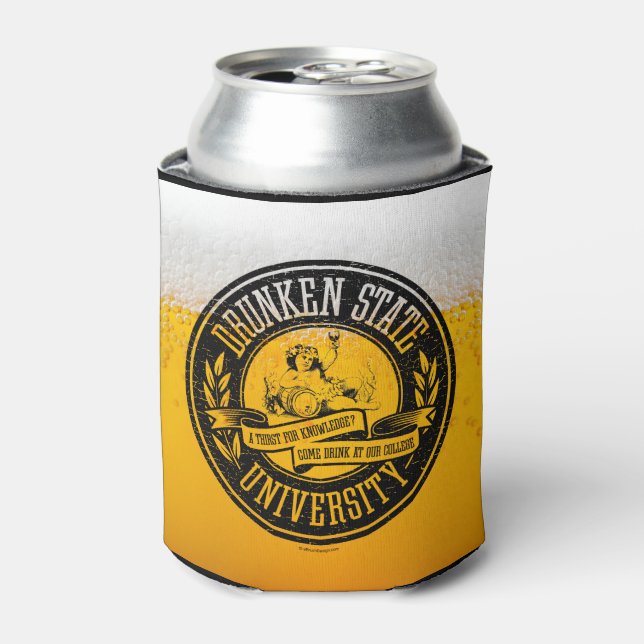Enfriador De Latas Drunken State University Can Cooler (Lata Anverso)