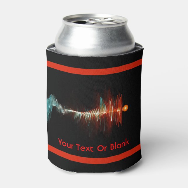 Enfriador De Latas Dualidad de onda de partículas (Lata Anverso)