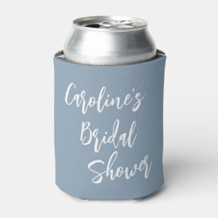 Enfriador De Latas Ducha de Novia con Escritura Moderna Personalizada