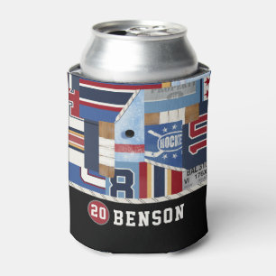 Enfriador De Latas Duende malicioso de antaño personalizado de la
