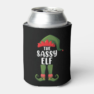 Enfriador De Latas Duende Sassy Coincidencia Grupo Familiar Fiesta de