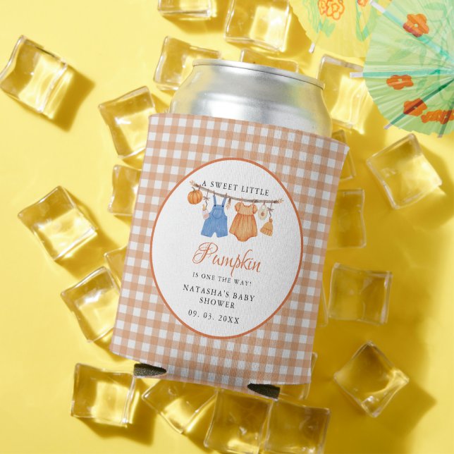 Enfriador De Latas Dulce Calabaza Caída Ducha bebé (Verano in situ)