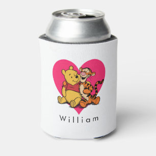 Enfriador De Latas Dulce Winnie the Pooh y Tigger