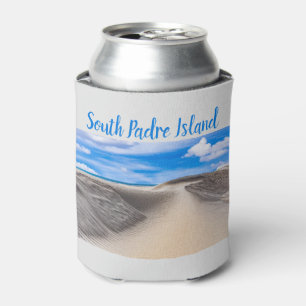 Enfriador De Latas Dunas de arena de la isla del Padre Sur