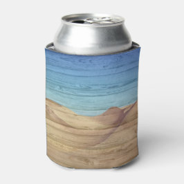Enfriador De Latas Dunas de arena del desierto Hermoso cielo azul sob