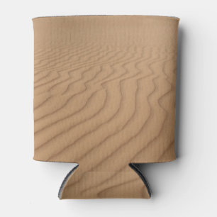 Enfriador De Latas Dunas del Desierto: Textura de la ola de arena.