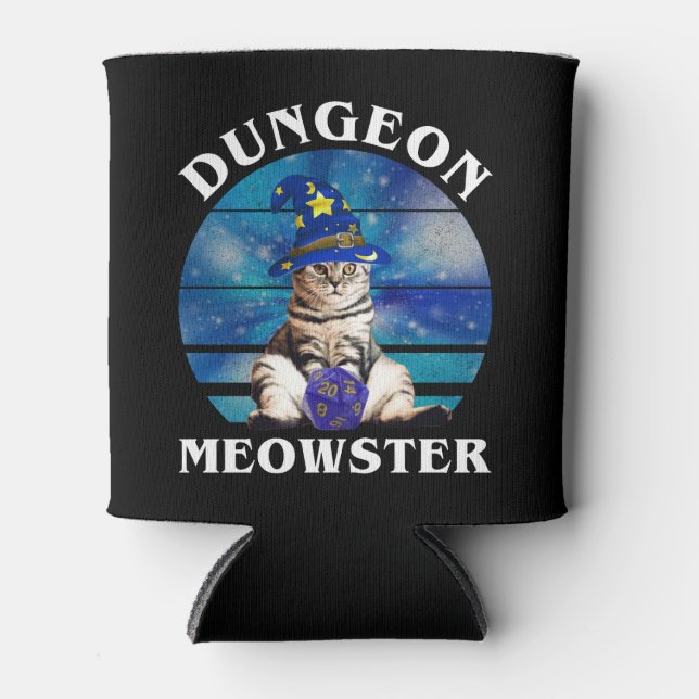 Enfriador De Latas Dungeon Meowster (Anverso)