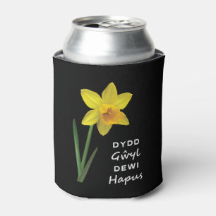 Enfriador De Latas Dydd Gæyl Dewi Hapus Feliz Día de San David