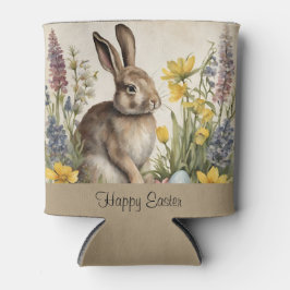 Enfriador De Latas Easter Bunny Egg Floral