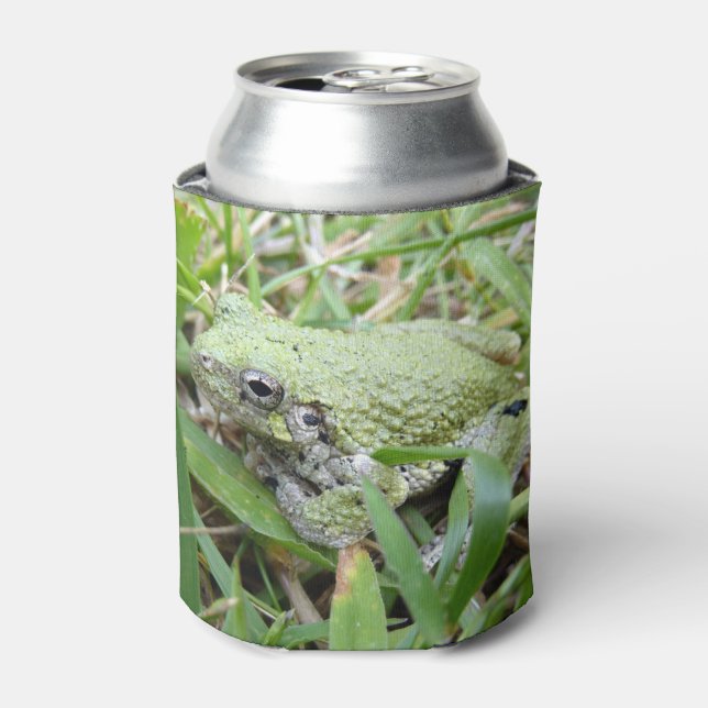 Enfriador De Latas Eastern Grey Treefrog Nature Photography (Lata Anverso)