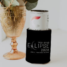Eclipse Solar 2024 Ubicación Personalizada Conmemo