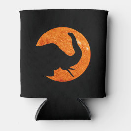 Enfriador De Latas Eclipse solar del perfil del elefante