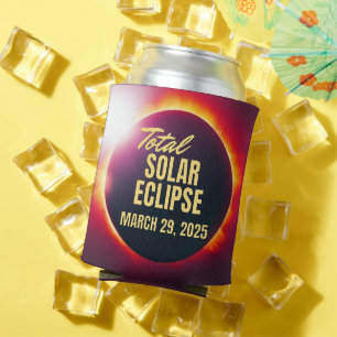 Enfriador De Latas Eclipse solar total de 2025