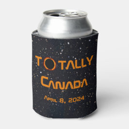Enfriador De Latas Eclipse solar total de Canadá 2024