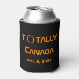 Enfriador De Latas Eclipse solar total de Canadá 2024