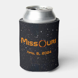 Enfriador De Latas Eclipse solar total de Missouri 2024