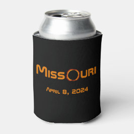 Enfriador De Latas Eclipse solar total de Missouri 2024