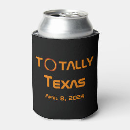 Enfriador De Latas Eclipse solar total de Texas 2024