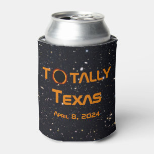 Enfriador De Latas Eclipse solar total de Texas 2024