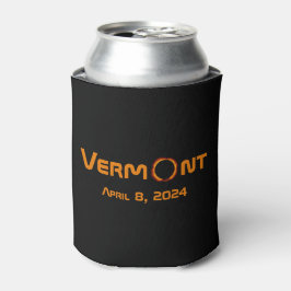 Enfriador De Latas Eclipse solar total de Vermont 2024
