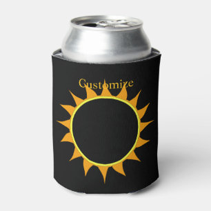Enfriador De Latas Eclipse Total de Sol Thunder_Cove
