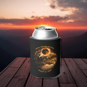 Enfriador De Latas Eclipse Total Solar Agosto 12 2026 - Camino de Tot
