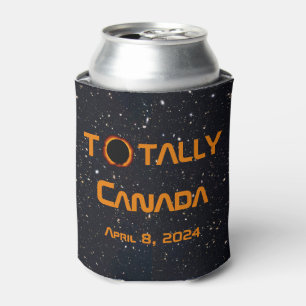 Enfriador De Latas Eclipse total solar de Canadá 2024