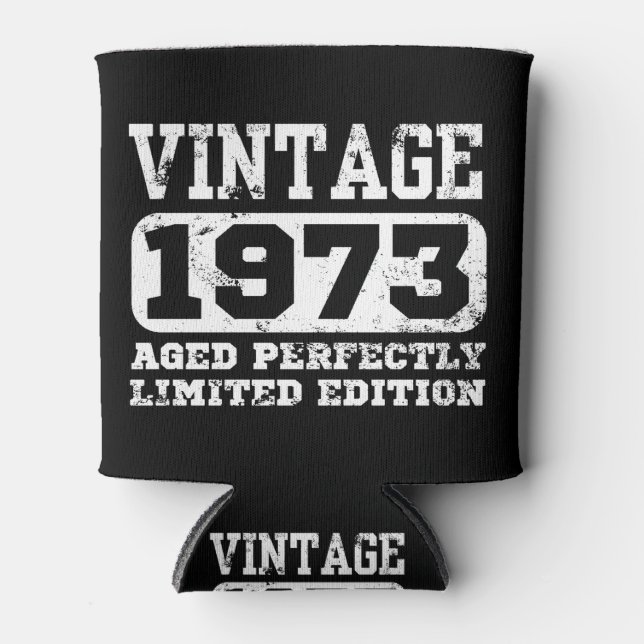 Enfriador De Latas Edición Limitada 1973 52º cumpleaños (Anverso)