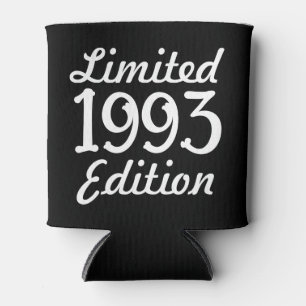 Enfriador De Latas Edición limitada de 1993 Botón de cumpleaños númer