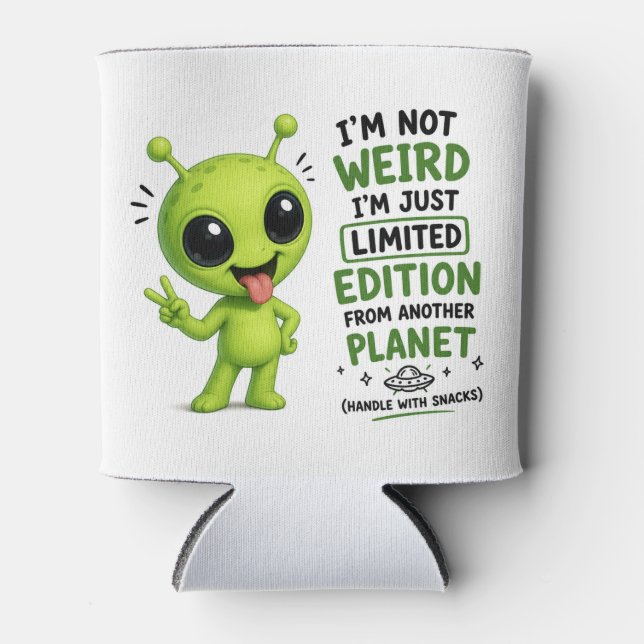 Enfriador De Latas Edición Limitada Diseño Alien (Anverso)