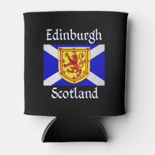 Enfriador De Latas Edimburgo León de Escocia Rampant Bandera escoces